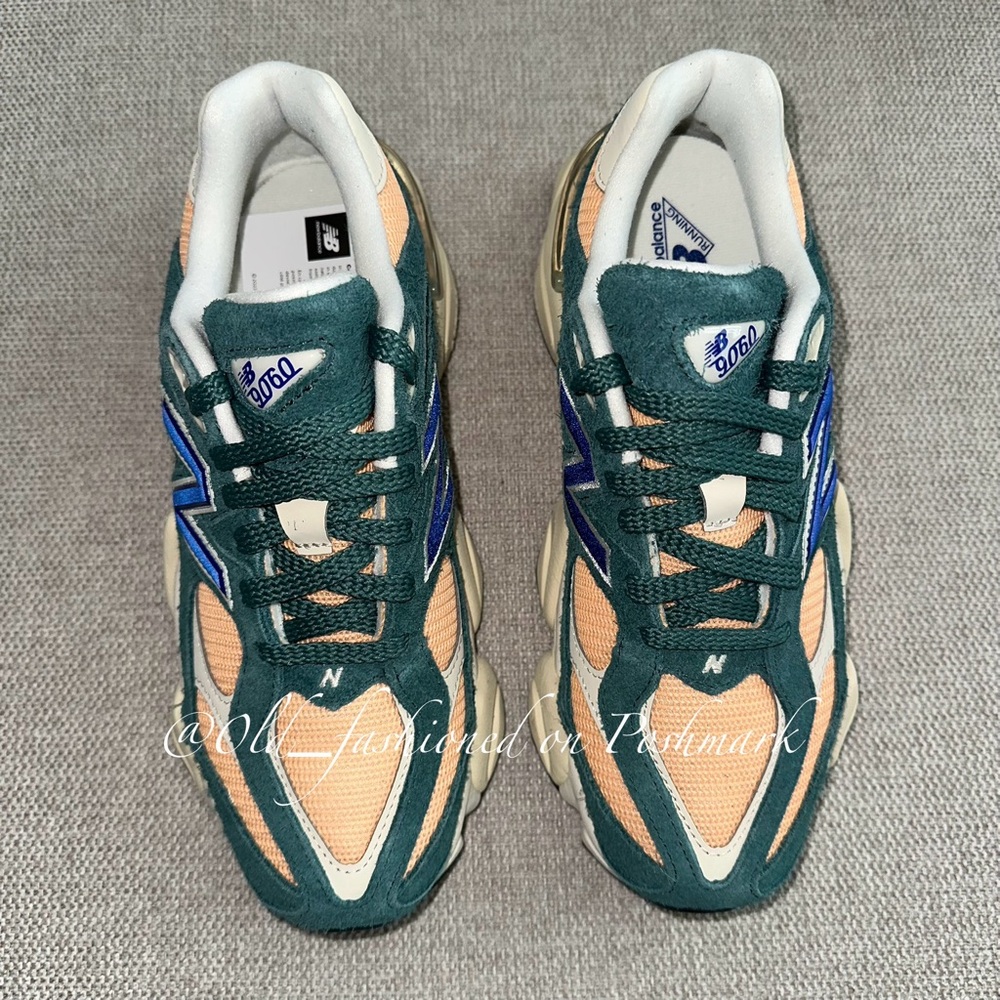 Price Firm - NEW BALANCE 9060 Unisex Sneaker in Green Multi - Picture 7 of 15